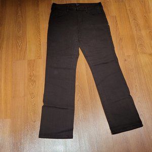 3/$75 SALE!  NYDJ Marilyn Straight Jeans, Mahogany Brown